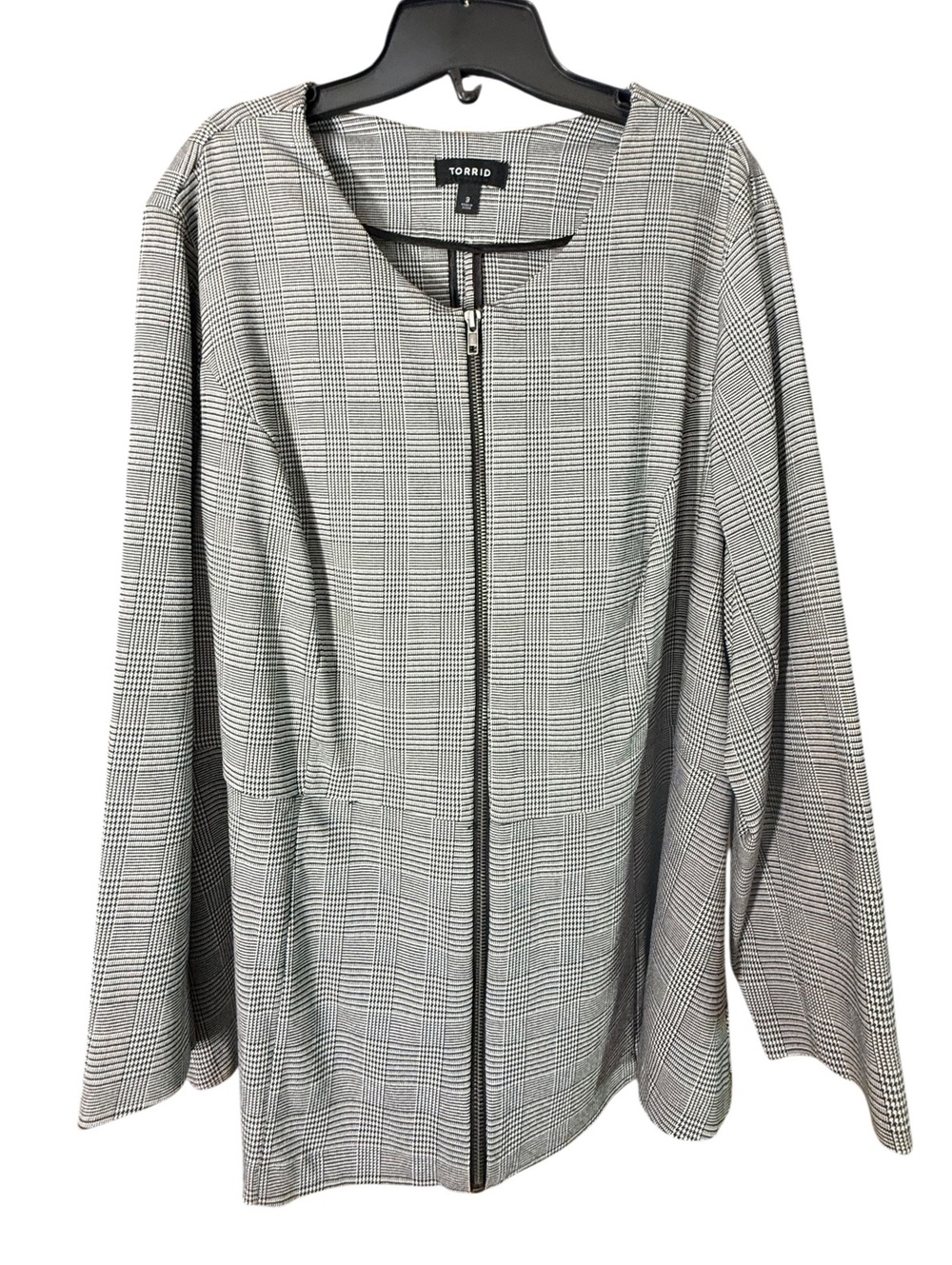 NWOT Torrid Glen Plaid Blazer w/ Peplum 3X